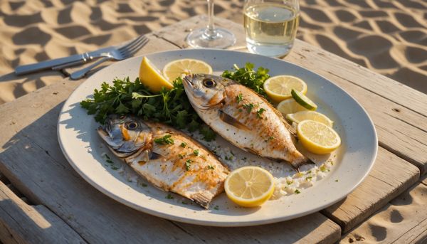 Comment déguster les poissons frais grillés sur la plage ici