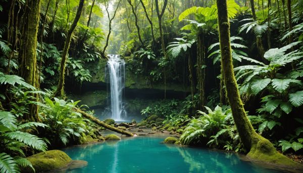 La randonnée en pleine jungle dévoile des cascades cachées