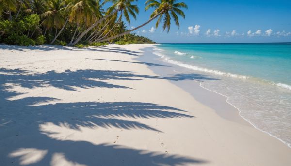 Les plages de sable fin blanc captivent tous les voyageurs