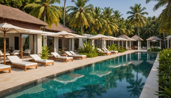 Les villas de luxe avec piscine privée garantissent le calme