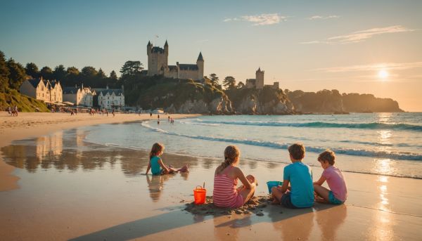 Plage de Morgat : une expérience enrichissante en famille