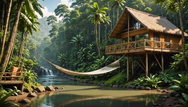 Pourquoi dormir dans un eco-lodge au cœur de la jungle verte