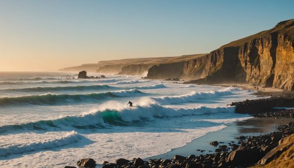 Pourquoi tester le surf sur les vagues de la côte sauvage