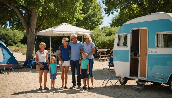 Séjour en famille dans un camping à saint-martin-de-ré