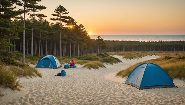 Guide camping saint-jean de monts : plages et forêt